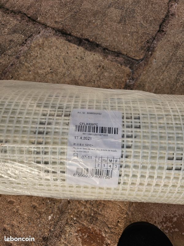 2 rouleaux fibre de verre tram (image 2)