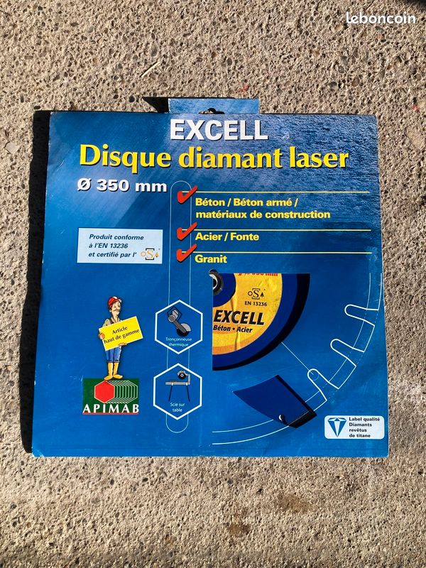 Disque diamant 350mm neuf (image 1)