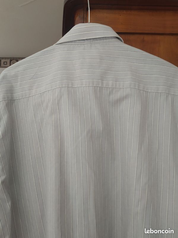 Chemise homme à rayures (image 4)