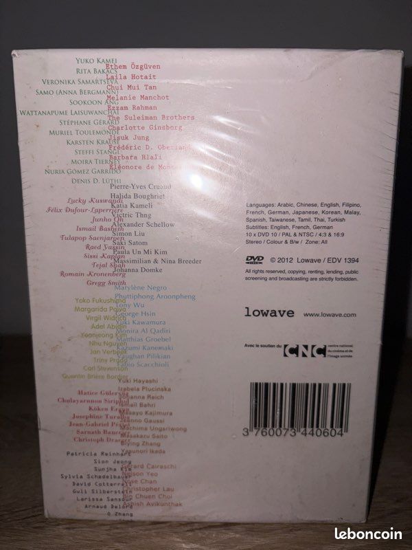 Coffret Rare 10 DVD "Human Frames" - Éditions Lowave - NEUF SOUS BLISTER (image 3)