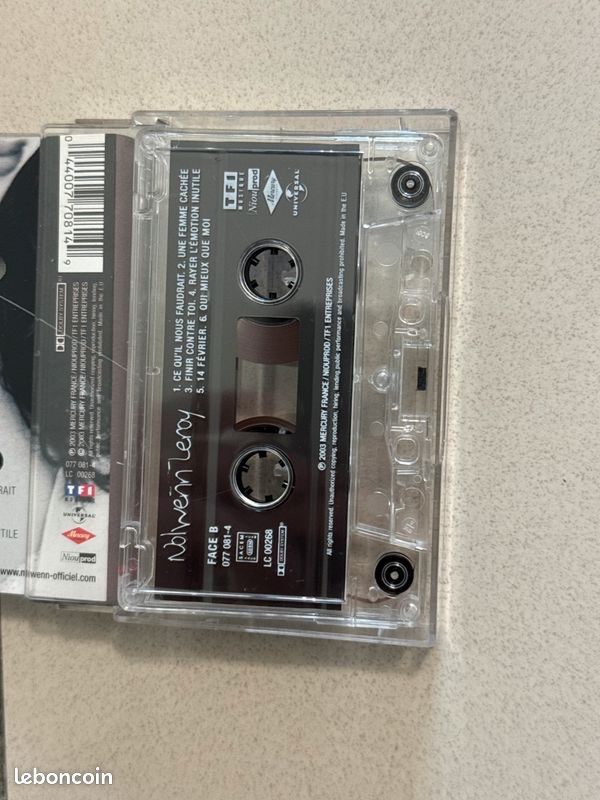Cassette Audio K7 Nolwenn Leroy (image 2)