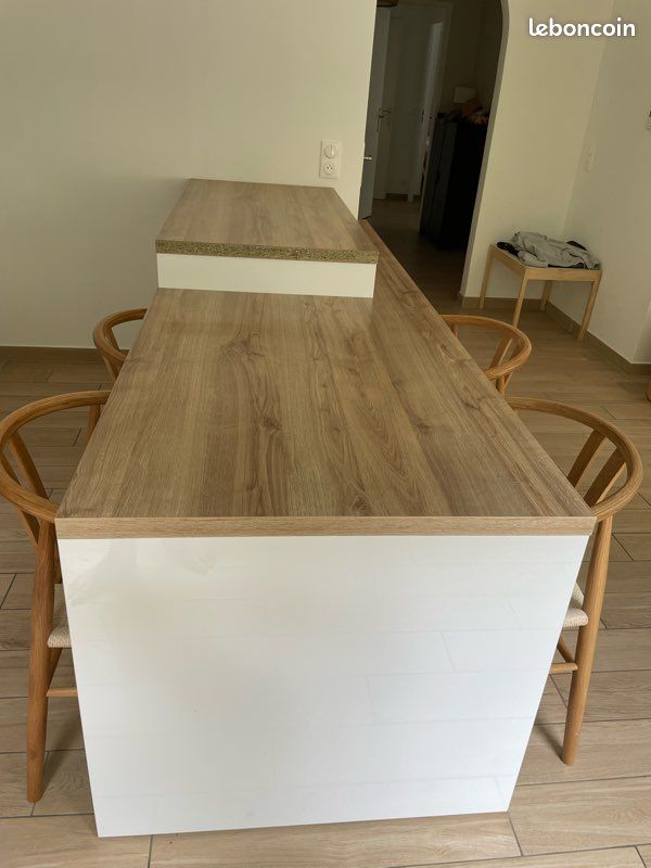 Îlot / meuble de cuisine Schmidt avec plan de travail (image 3)