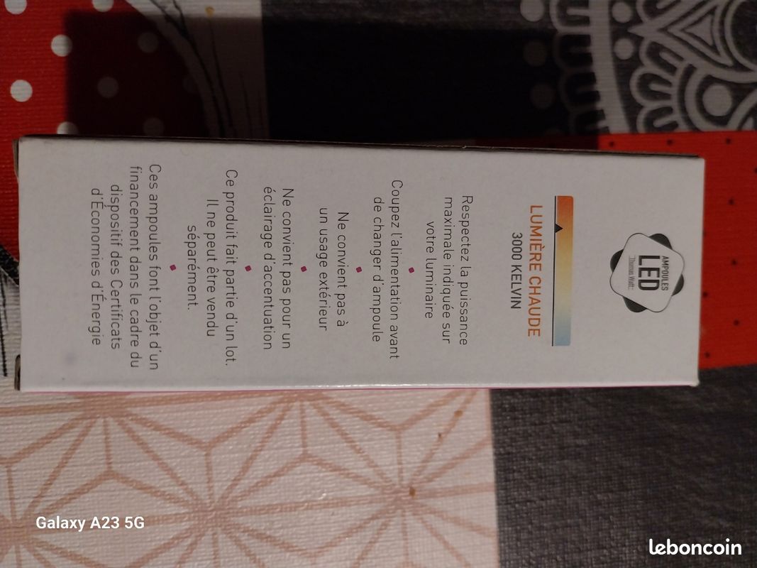 Ampoule LED 40 watt e14 neuve (image 6)