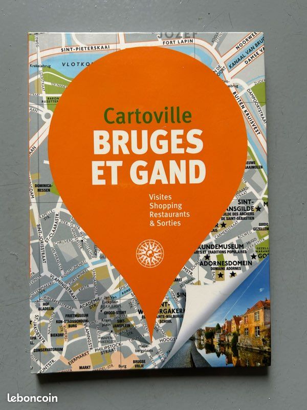 Livre « Cartoville Bruges et Gand » 2018 (image 1)