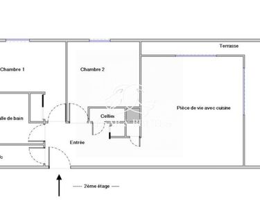 Appartement 235 000 € - 58 m²
