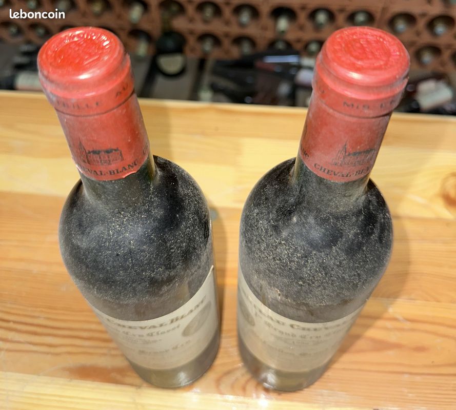 Bouteilles de 75cl Château Cheval Blanc 1er Grand Cru Classé 1996 - Saint-Émilion Grand Cru AOC classé Premier Grand Cru Classé A (image 3)