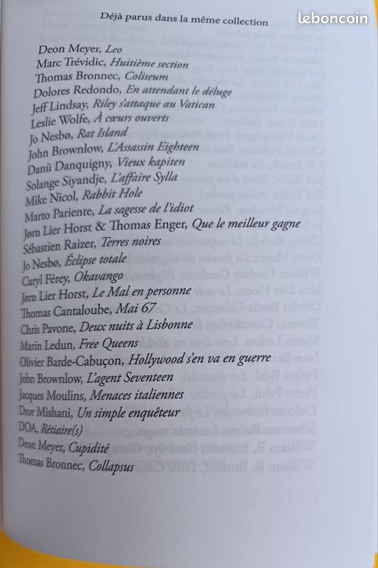 Jørn Lier HORST : Le dossier 1569 (image 15)