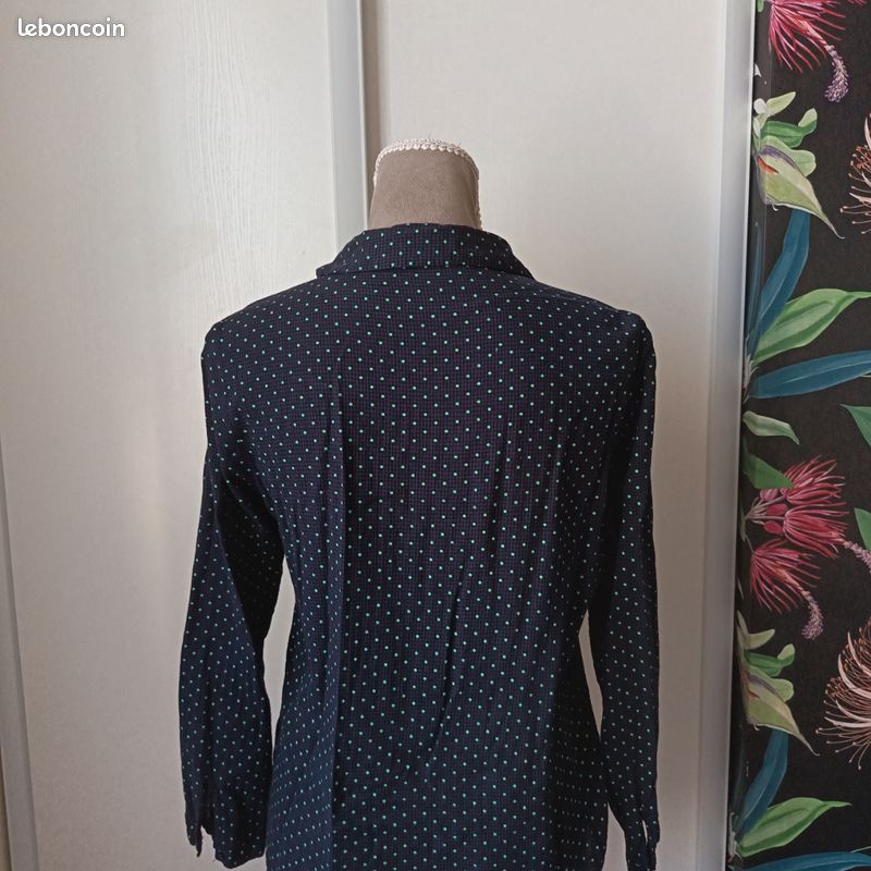 Chemisier Marin Bleu Marine La P'tite Etoile - Taille 3 (38/40/42) - Occasion Très Bon état