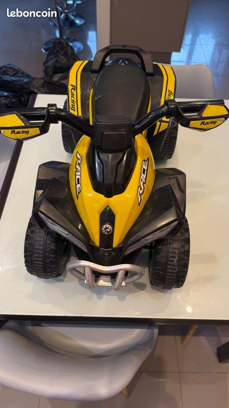 HOMCOM Porteur Enfants Quad bike 18-36 Mois 67L x 38l x 44H