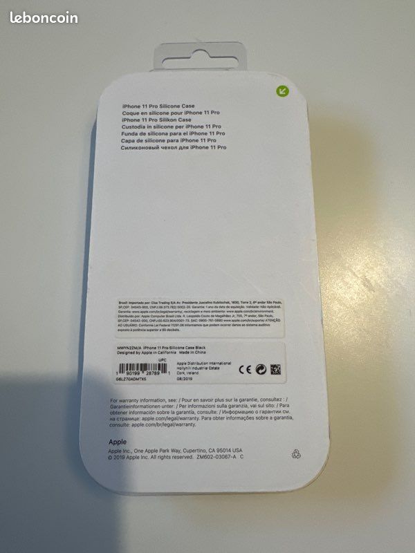 Coque iPhone 11 Pro silicone (image 2)