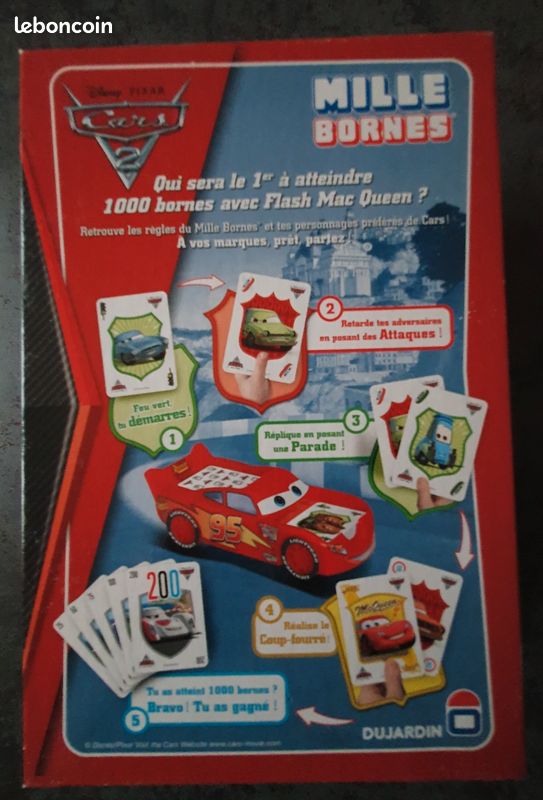 Jeu MILLE BORNES CARS 2 DUJARDIN (image 7)