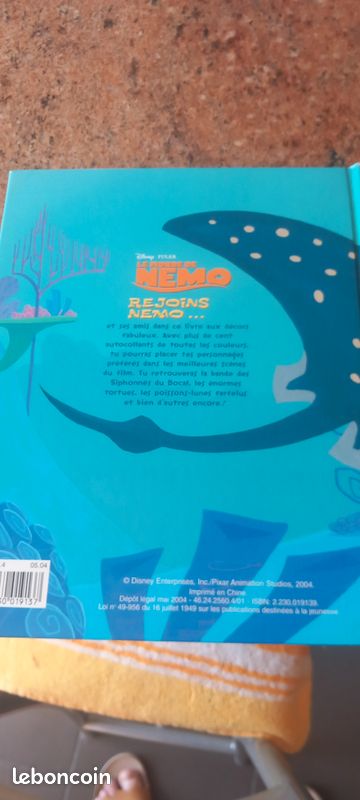 Livre le monde de Némo (image 2)