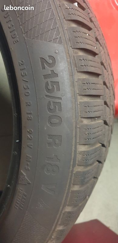 Pneus hiver continental 215 50 R18 92V (image 2)