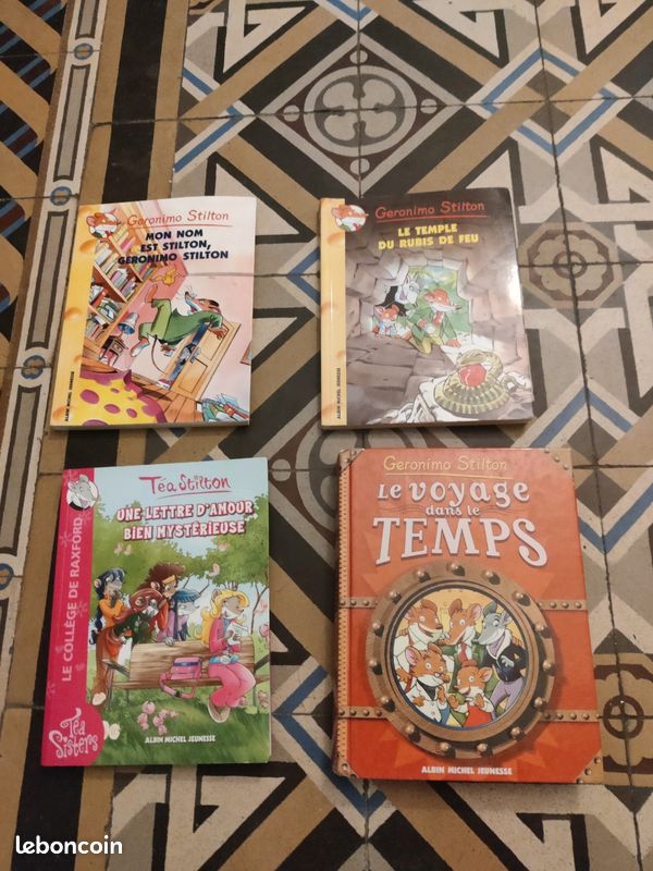 Lot livres Geronimo Stilton (image 1)