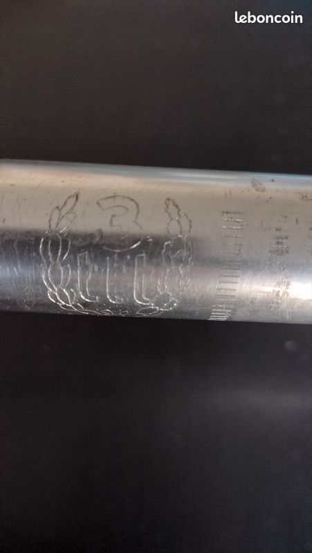 ANCIEN GUIDON ALLIAGE LÉGER LTTLE TAILLE 36/0 3ttt RAID MANUBRIO BICI