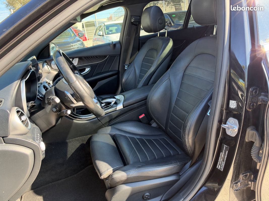 Mercedes CLASSE C BREAK 220 d Sportline 9G-Tronic {TOIT OUVRANT - SIEGE ELECTRIQUE - SON BURMESTER} (image 22)