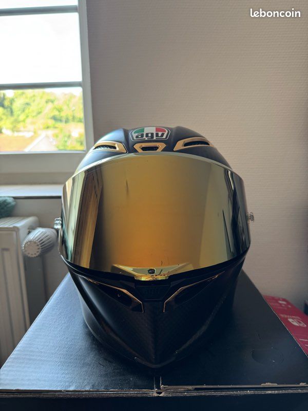 agv helmet size ms K1 S US Flag Roozo Palm Springs Mini Engineered with AGVs racing Color:Oil Brown