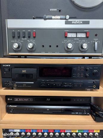 Magnétophone à Bande Sony TC 330 - Vintage Hi-Fi Stereo - 2 Vu-mètres - état Correct