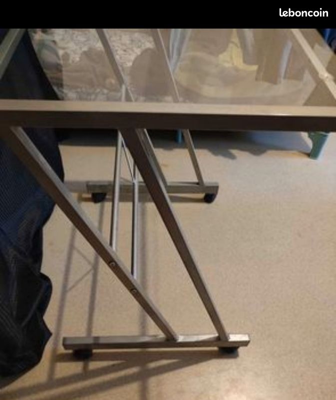 Table vitrée pour ordinateur ou autre (image 2)