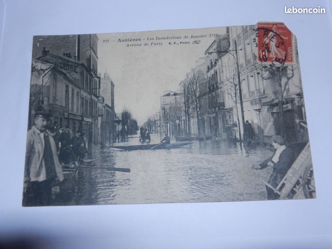 Carte postale asnieres (image 1)