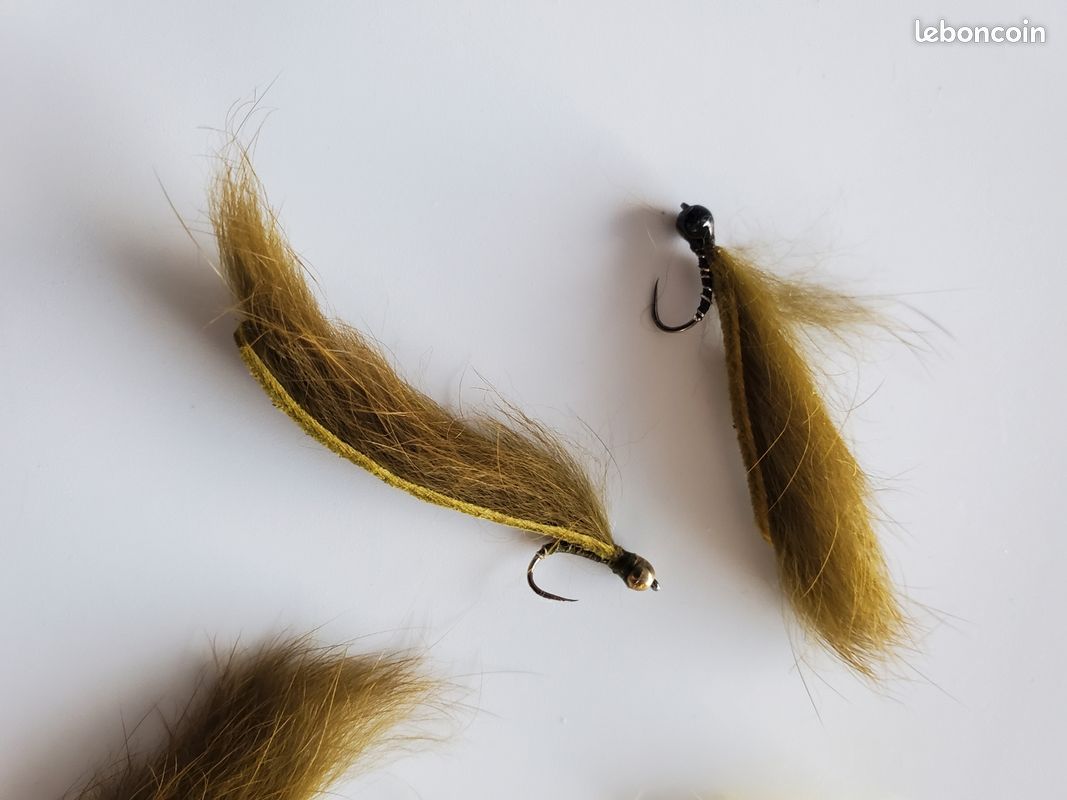 Lot De Mouches De Pêche Vintage LL Bean - Streamers, Sèches, Poppers, Leurres Faits Main