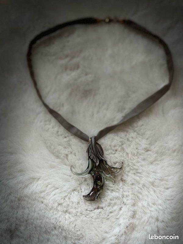 Collier bijoux en verre Création Galdajewery (image 6)