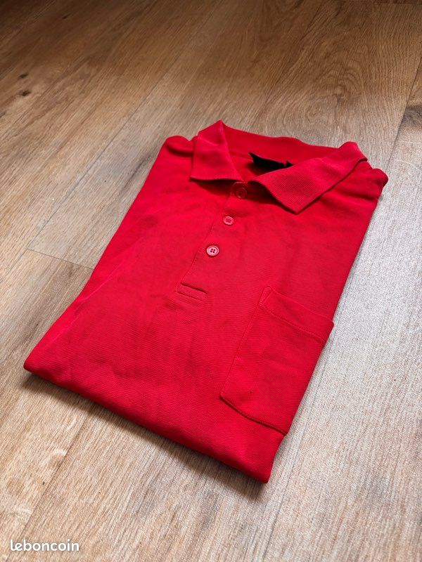 Polo Rouge Capt Scott Taille XXL (image 1)