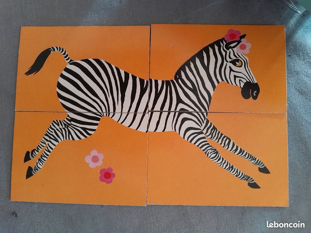 Puzzle cartes zoo (image 9)