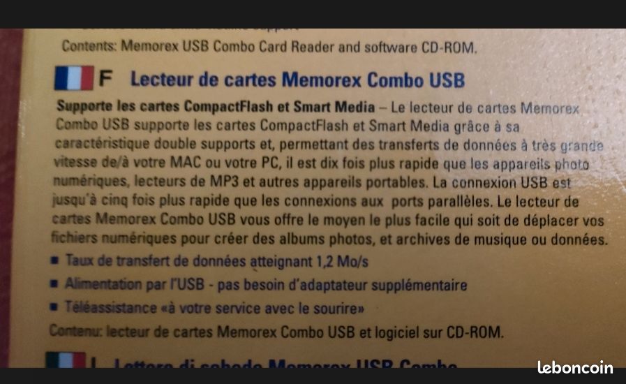 Lecteur de cartes - Petit Prix - Memorex Combo USB (image 3)
