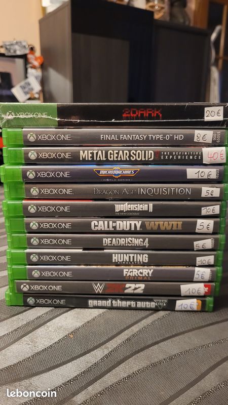 Jeux XBOX ONE et série x - gta - far cry - wolfenstein - 2 dark - final fantasy - dead rising - ark (image 2)