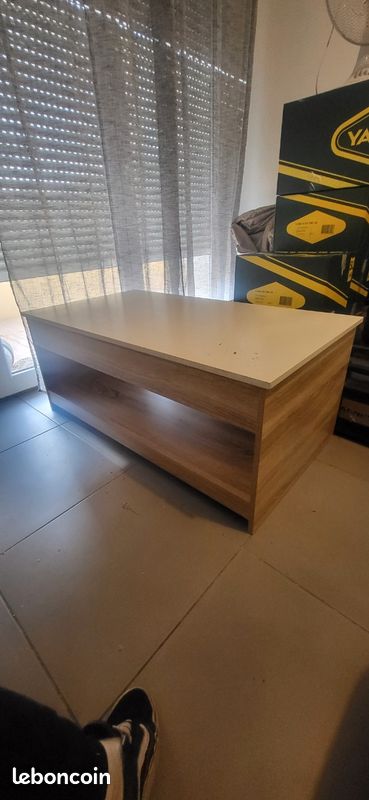 Meuble télé + table basse (image 3)