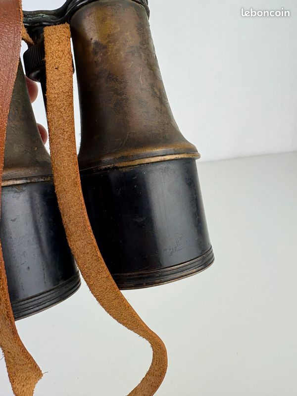 Ancienne Paire De Jumelles A. Tubeuf Paris – Modèle Rétro Pour Collection