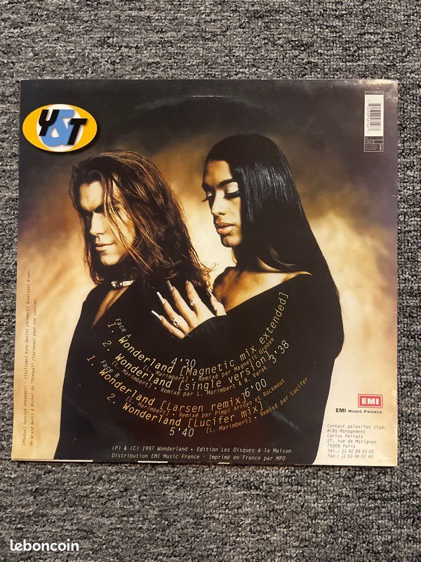 Azz and tony - wonderland vinyl (image 2)