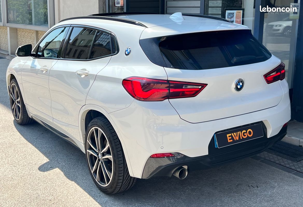 BMW X2 18i 140ch M-SPORT SDRIVE DKG7 - TOIT OUVR/HAYON ELEC/CARPLAY/LED AMBIANCE/CAMÉRA/CUIR (image 2)