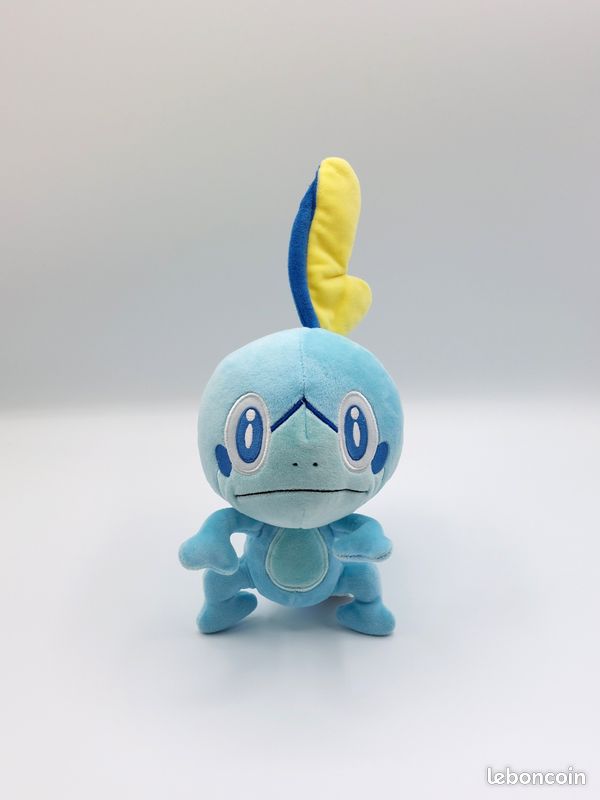Peluche doudou POKEMON LARMELEON Nintendo 2021 18/26 cm Jeux