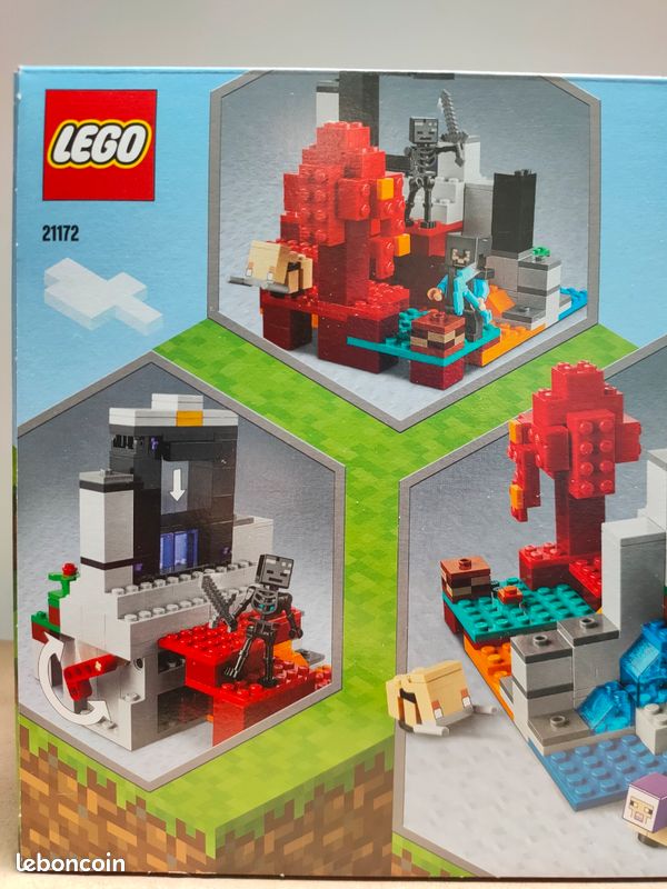 REMISE sur NEUF SCELLÉ - Lego Minecraft - 21172 - Le portail en ruine (image 5)