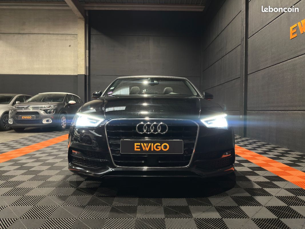 AUDI A3 CABRIOLET 1.8 TFSI 180CH AMBITION LUXE S-TRONIC - S LINE - CUIR - JA 18" - CAMERA RECUL - REGULATEUR ADAPTATIf (image 17)