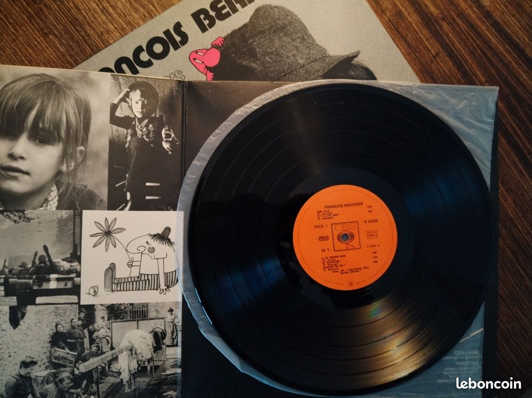 François Beranger 2 albums vinyles excellent état (image 2)