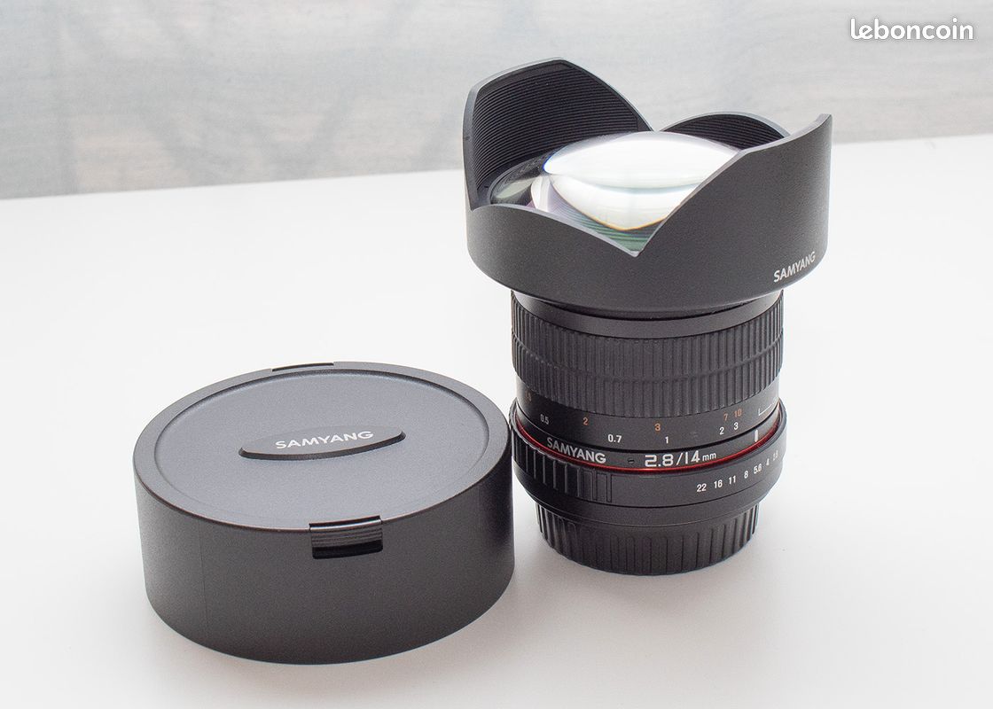SAMYANG OBJ MF 14 MM F/2,8 ED AS canon