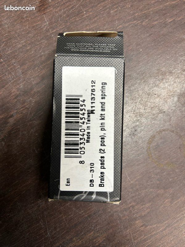 Plaquettes De Frein Disque Campagnolo DB-310 – Paire Neuve – Pour Vélo De Route – Résine – Fabriqué En Italie