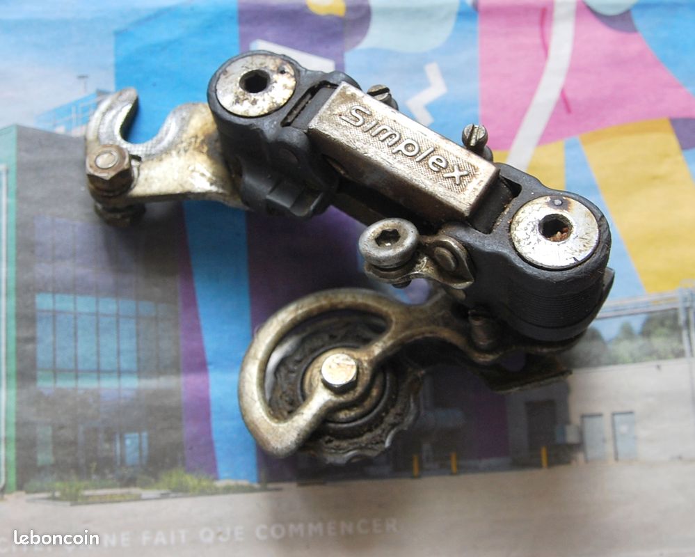 Bullone Girevole Posteriore Vintage Simplex Prestige – Per Cambio Bici Da Corsa, Usato Ma In Ottime Condizioni