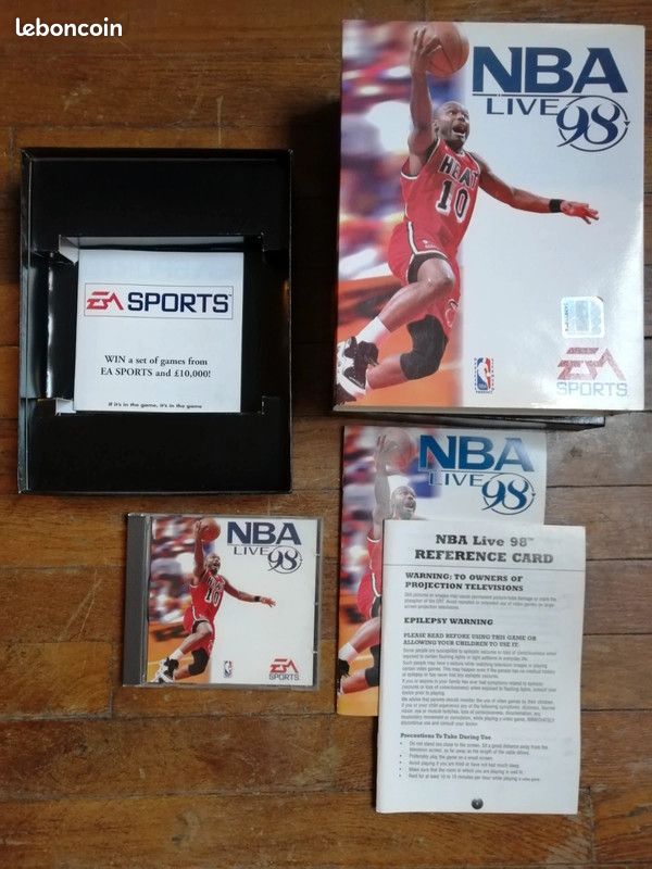 NBA LIVE 98 - big box (image 6)