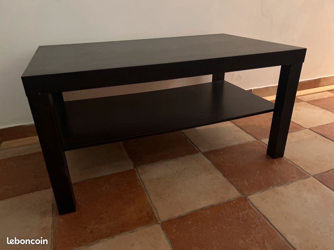 Table basse noire Ikea (image 3)