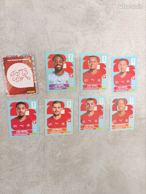 Échange sticker Panini Suisse (image 1)