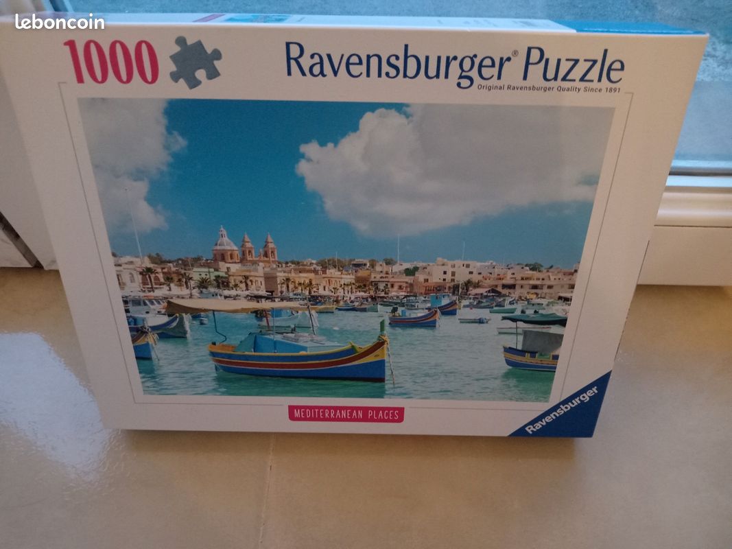Puzzle 1000 pièces malta mediterranee (image 2)