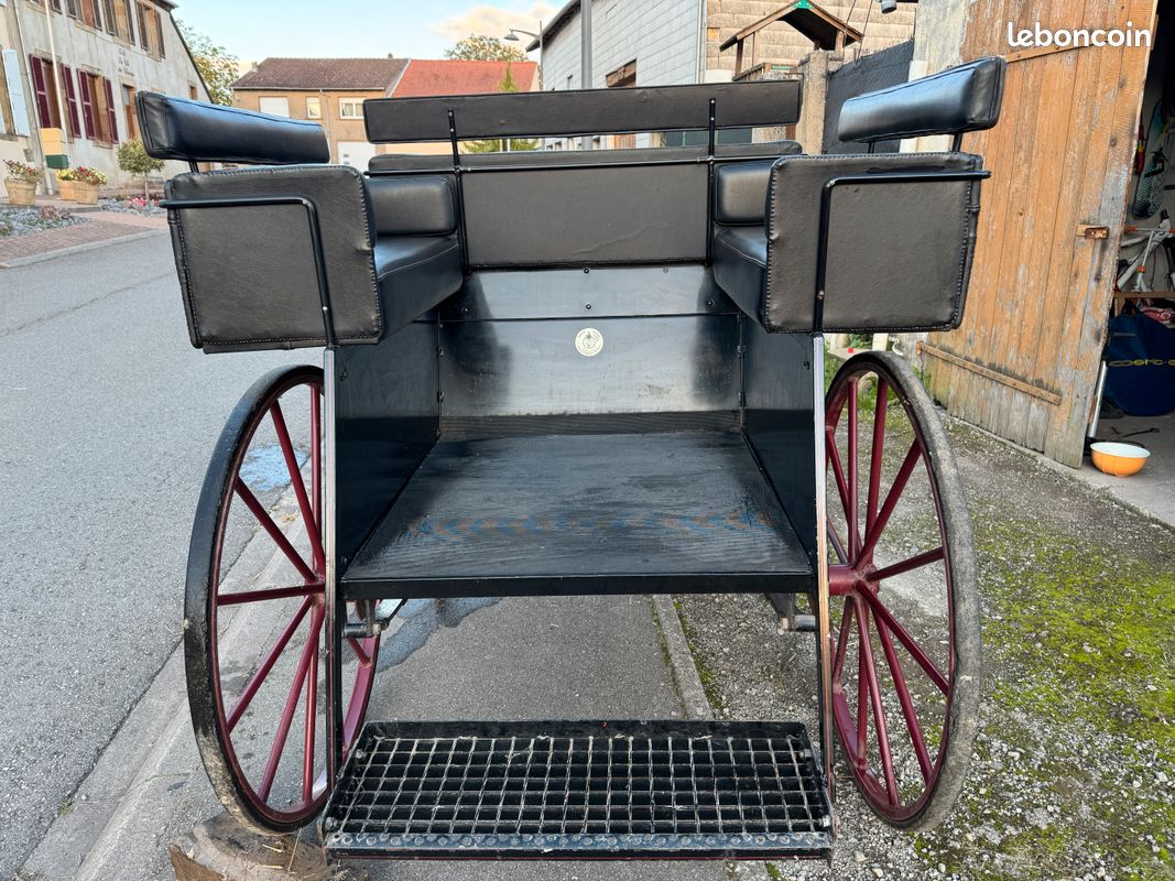 Calèche 4 roues d'attelage – 6 places – Ferm Voitures Diss (Alsace) (image 5)