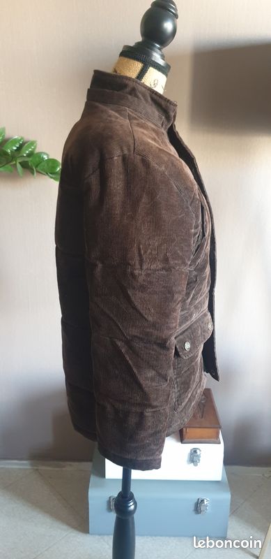 Veste garçon velours marron (image 6)