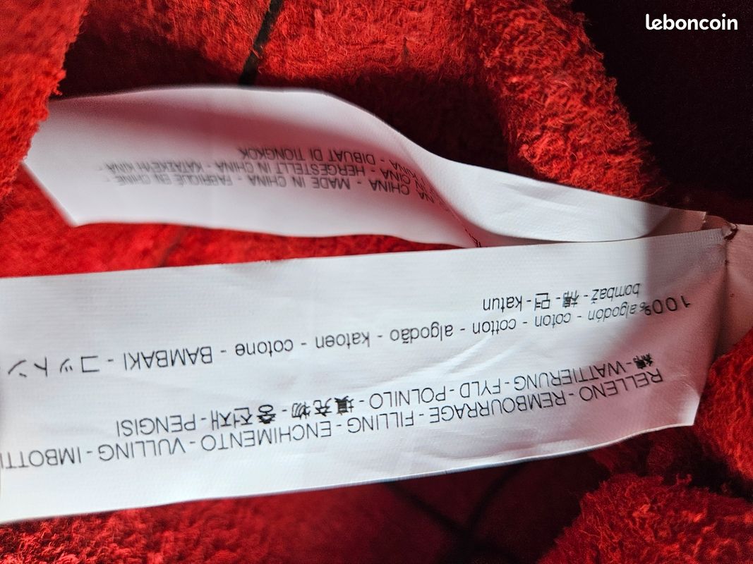 Sac "seau" - Rouge - Zara (image 7)