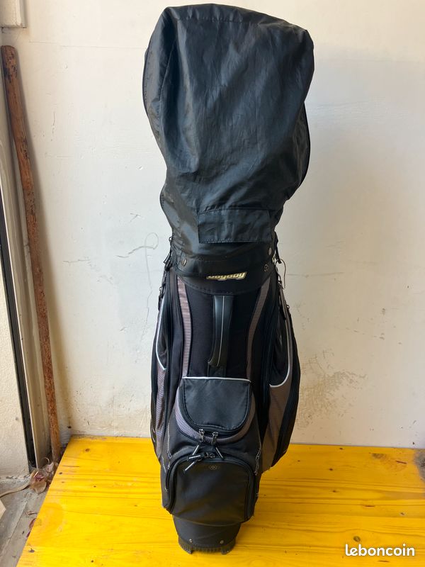 Set de clubs (fers, bois, driver) + sac de golf 14 compartiments (image 4)