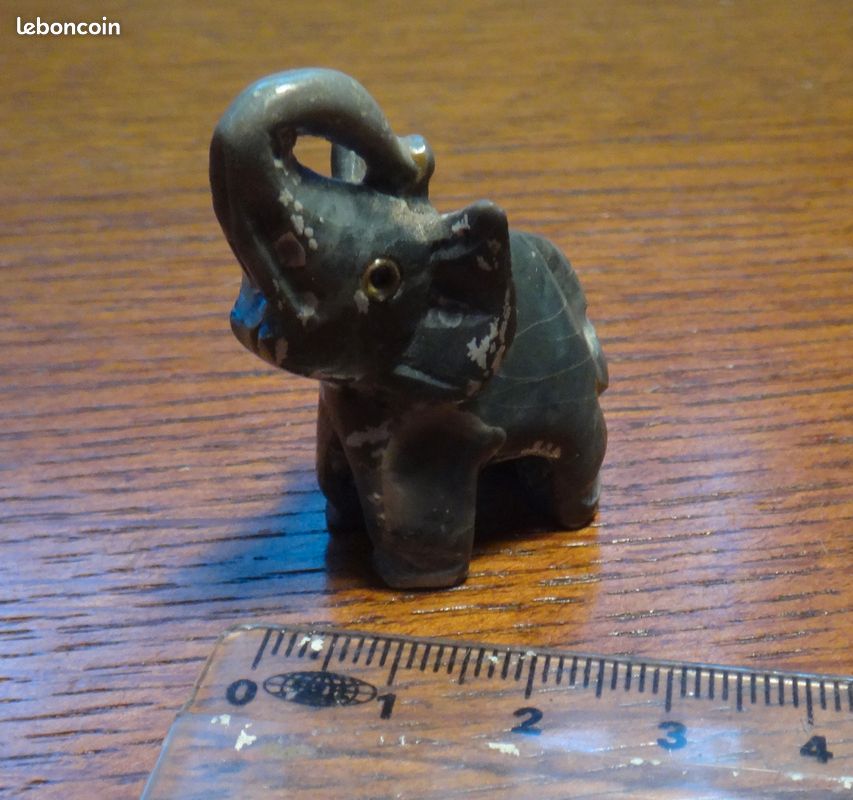 Eléphant pierre (mini) (image 1)